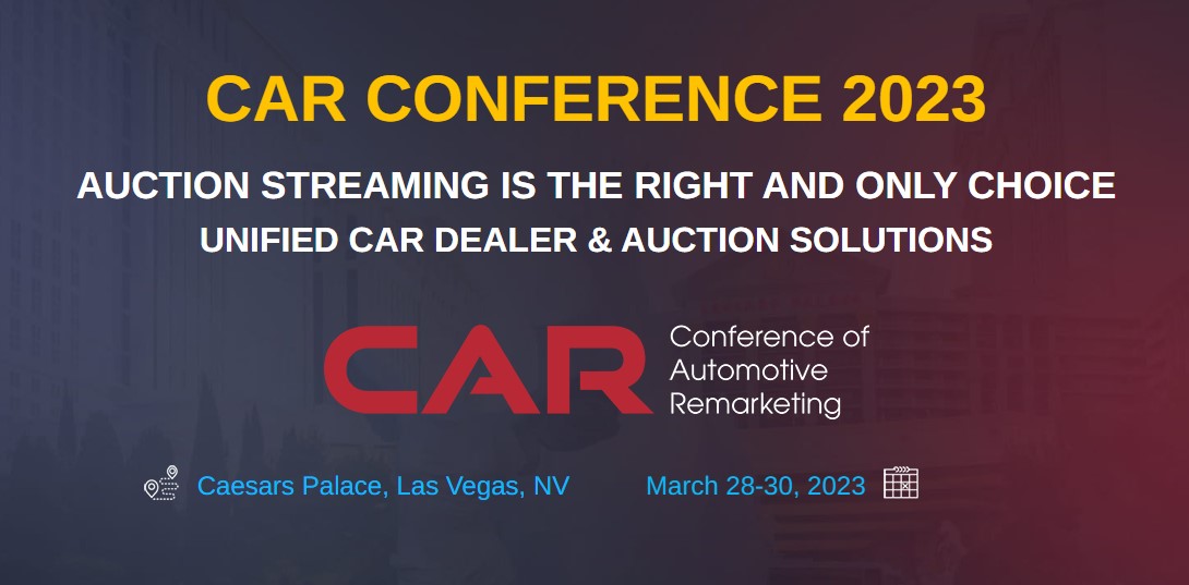 Auction Streaming at CAR 2023